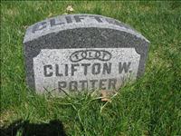 Potter, Clifton W. - no dates